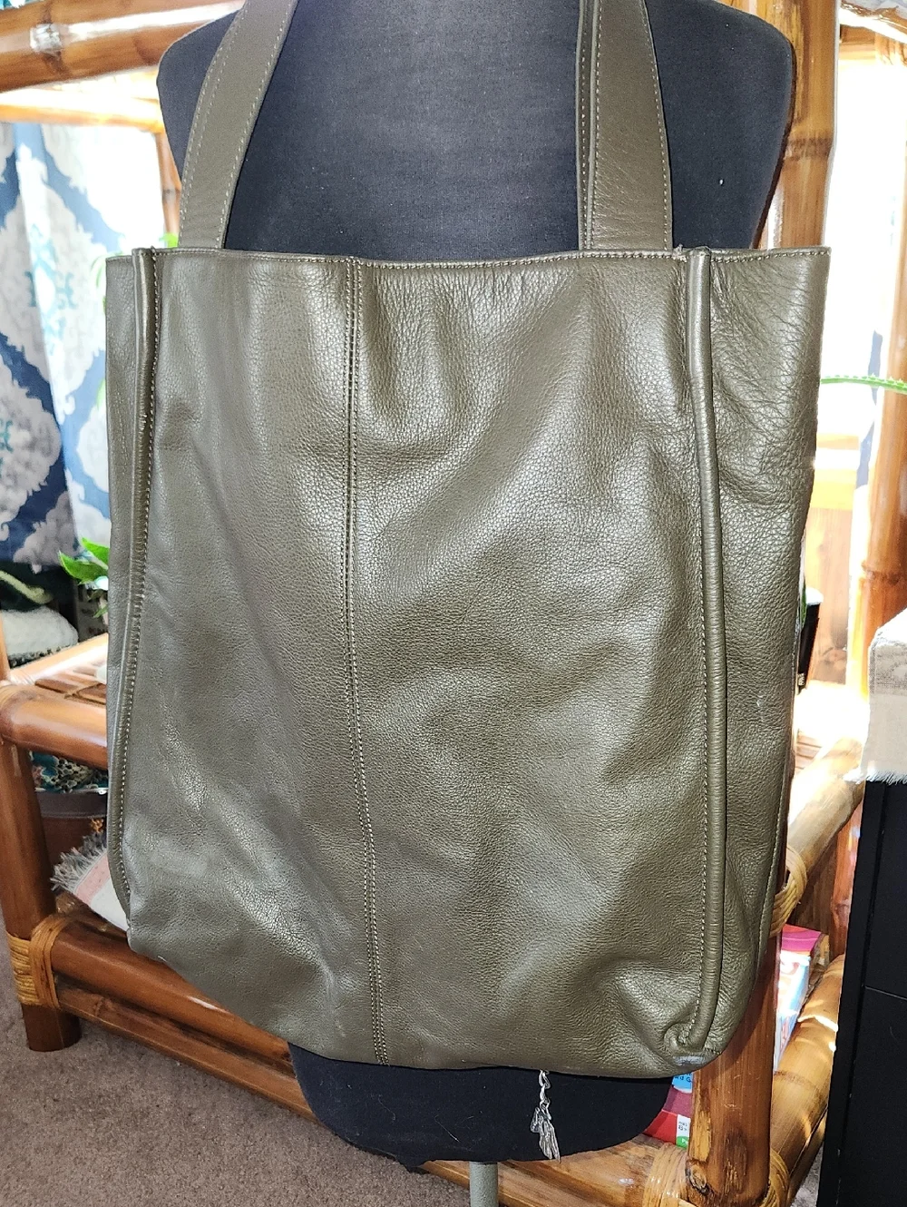 Leather Margot Tote Bag